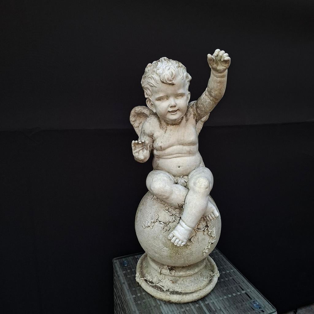 Mooi engelen beeld, Ophalen, Kunststof