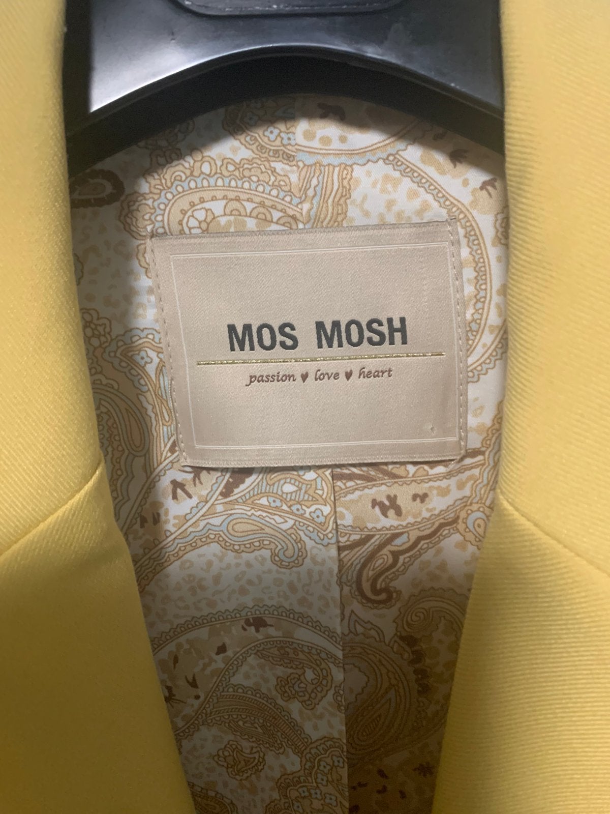 Geel dames blazer jasje van Mos Mosh. maat 40. Als nieuw, Ophalen of Verzenden, Zo goed als nieuw, Maat 38/40 (M), Geel