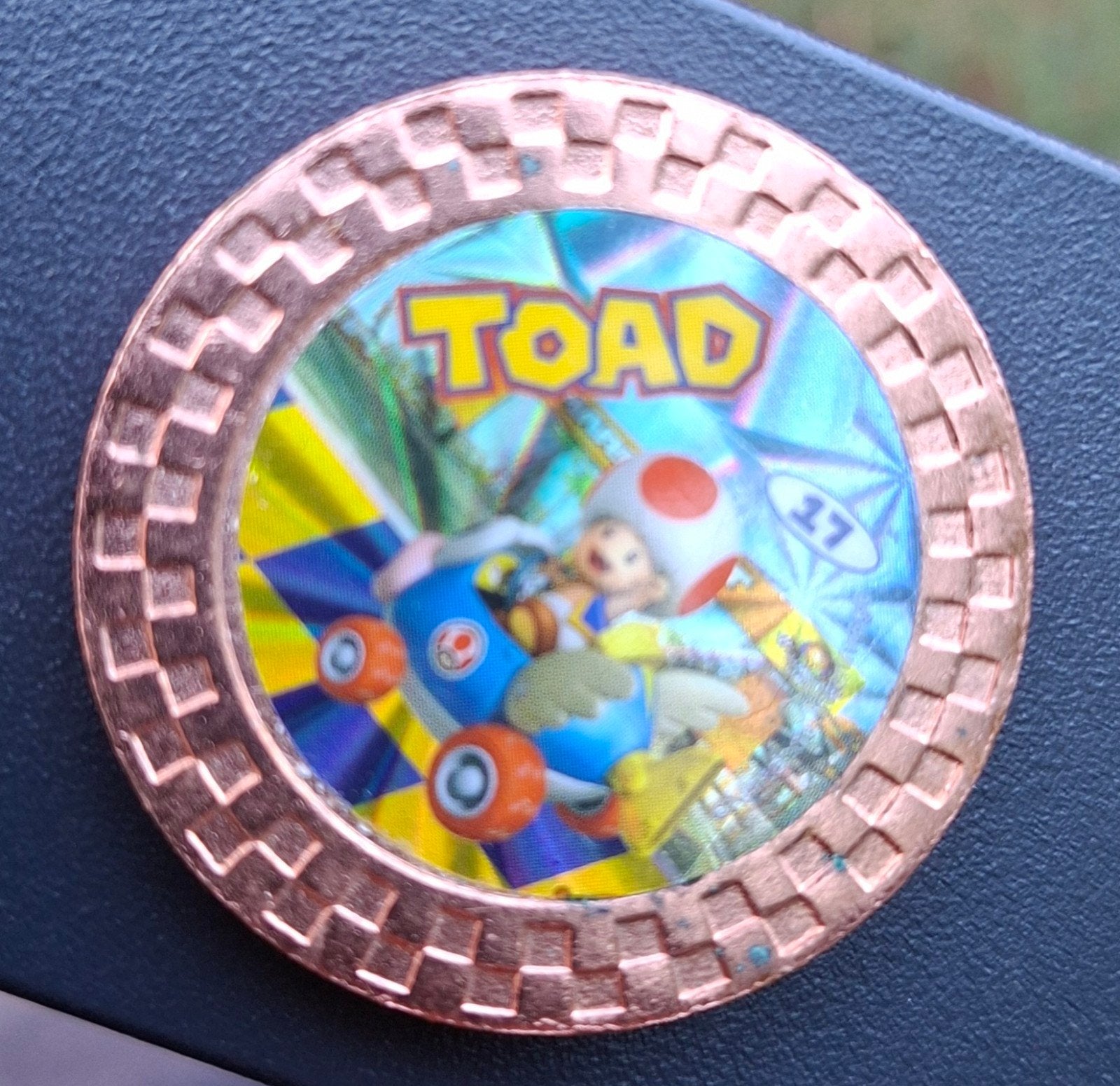 2 collectable Mario kart munten, Verzamelen, Ophalen, Zo goed als nieuw