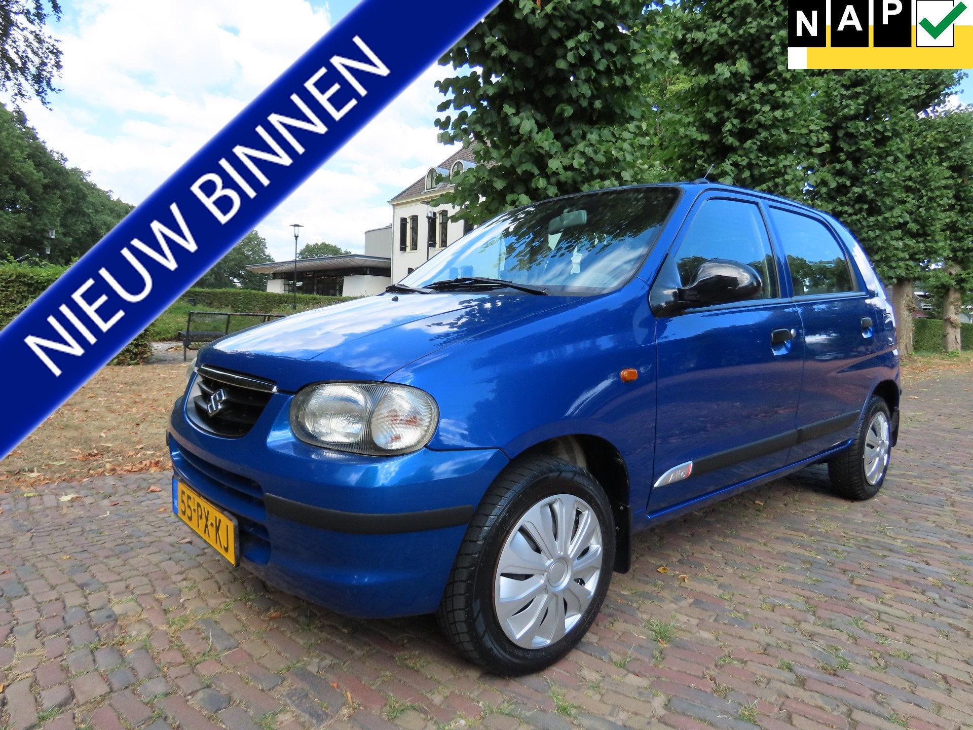 Suzuki Alto 1.1 GLX Jubilée 2 *71570 KM ! N.A.P*Automaat St, 4 cilinders, Blauw, Origineel Nederlands, Bedrijf