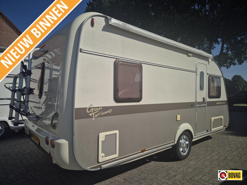 Avento Gran Turismo 470 TF, Caravans en Kamperen, Caravans, Rondzit, Avento, Bedrijf, Overige typen
