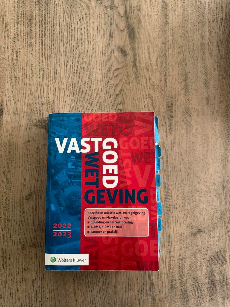 Vastgoedwetgeving 2022-2023, Boeken, Wetenschap, Zo goed als nieuw, Sociale wetenschap, Ophalen of Verzenden