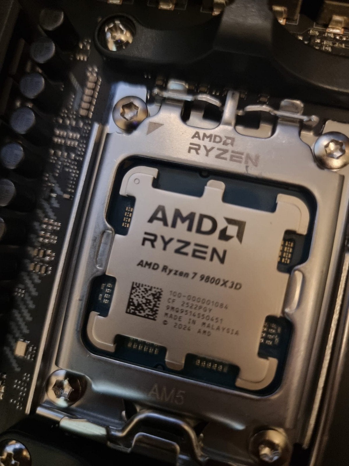 AMD Ryzen 7 9800X3D Processor, 8-core, AMD Ryzen 7 9800X3D, AM5, Ophalen of Verzenden