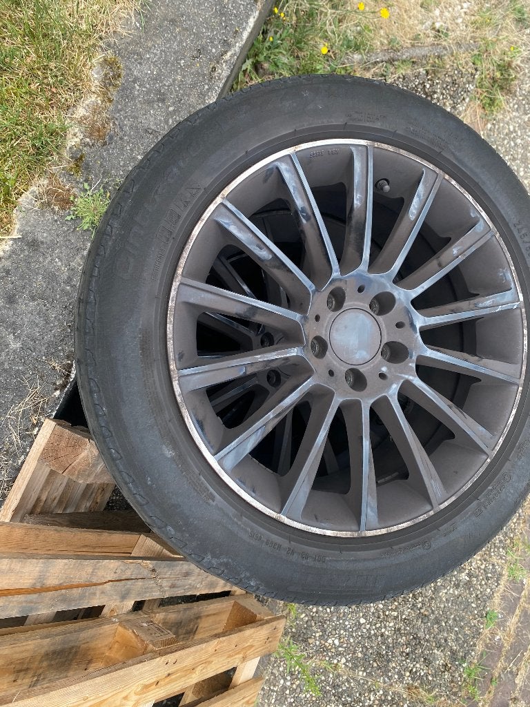 18 inch velgenset Mercedes vito, Ophalen, 18 inch, Velg(en), Zomerbanden