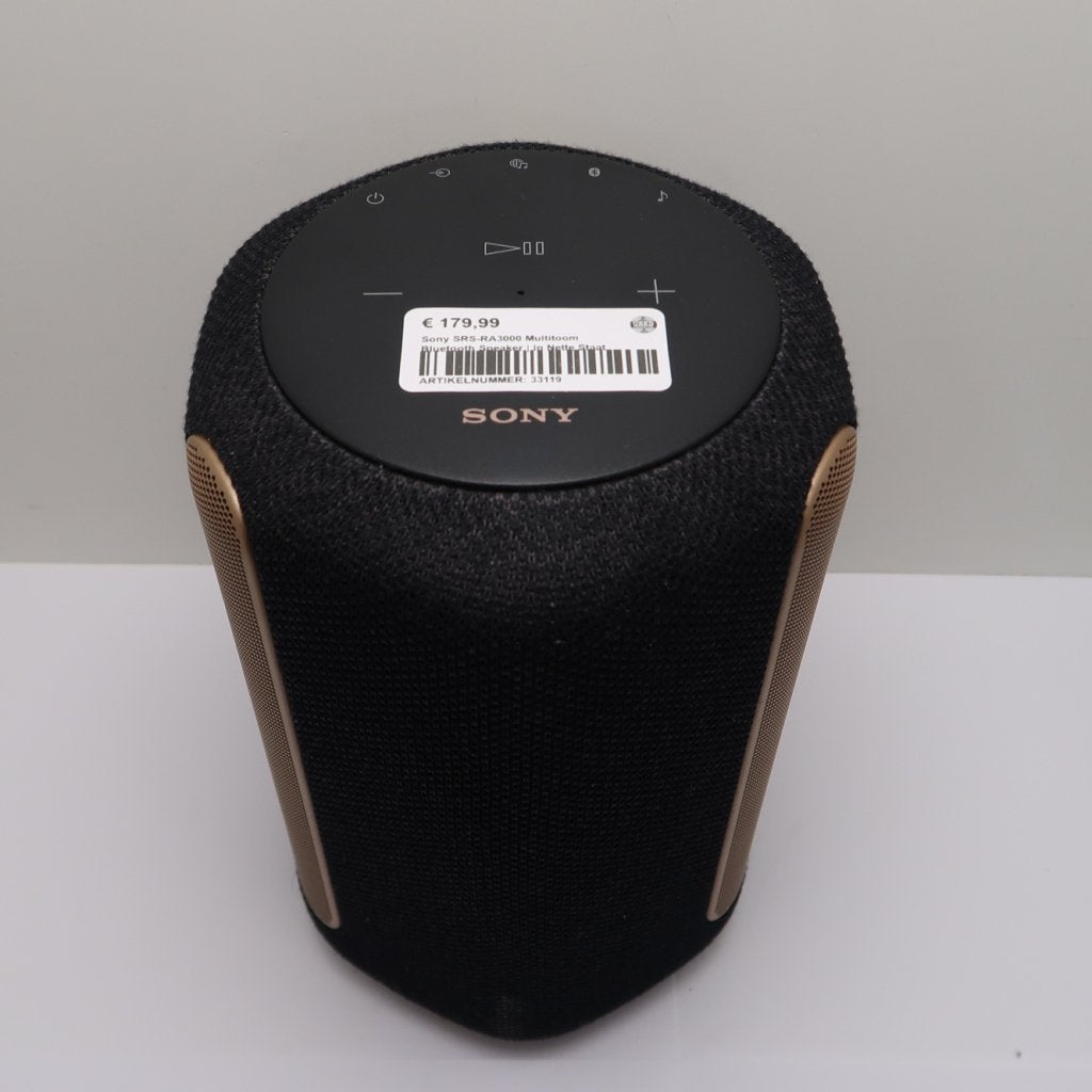 Sony SRS-RA3000 Multitoom Bluetooth Speaker | In Nette Staat, Sony, Zo goed als nieuw, Support@sony.com, 1-7-1 Konan, Minato-ku
Tokyo 108-0075
Japan
