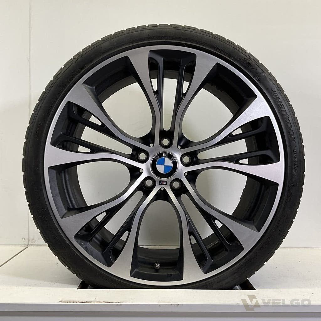BMW X3 F25 X4 F26 SET VELGEN+ZOMERBANDEN 21 INCH ORIG. 599M, Gebruikt, Banden en Velgen, Info@velgo.nl, Velgo
