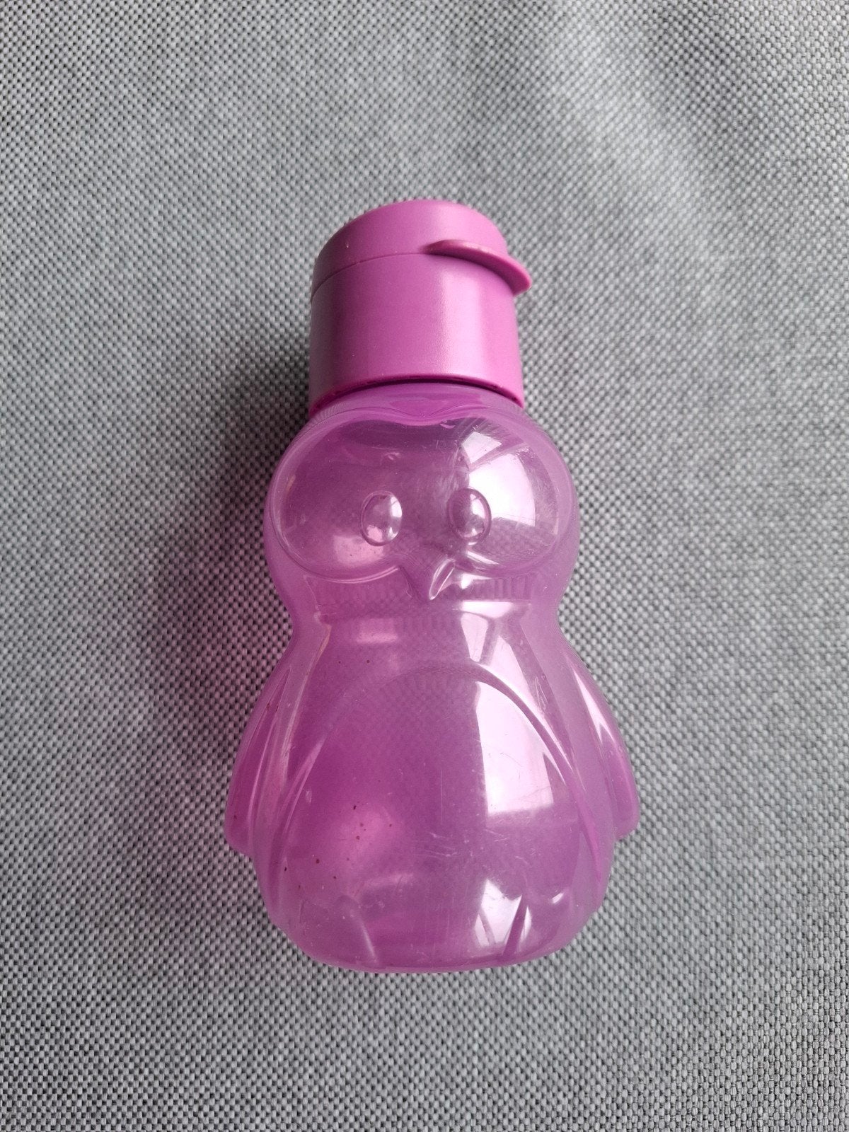 Tupperware Uil Drinkfles 350 ml - Paars, Huis en Inrichting, Keuken | Tupperware, Gebruikt, Met deksel, Paars, Ophalen of Verzenden