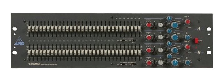 PE 232 MkII Paragraphic equalizer, Ophalen of Verzenden, Gebruikt, Equalizer