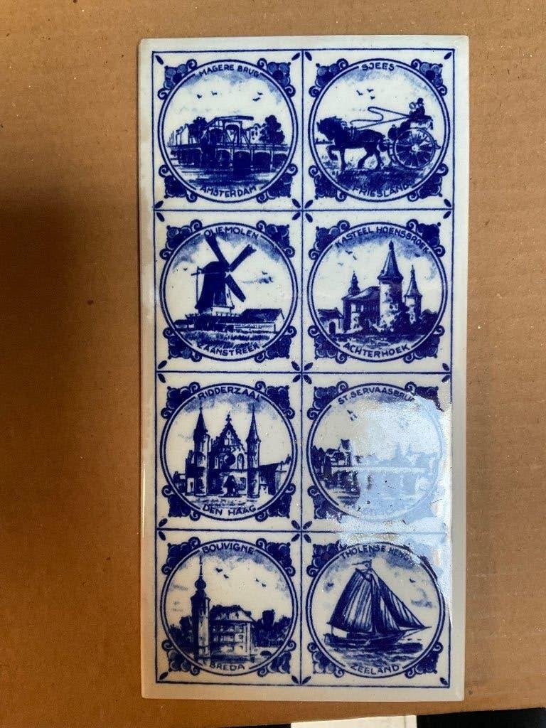 Tegel delftsblauw, Ophalen of Verzenden