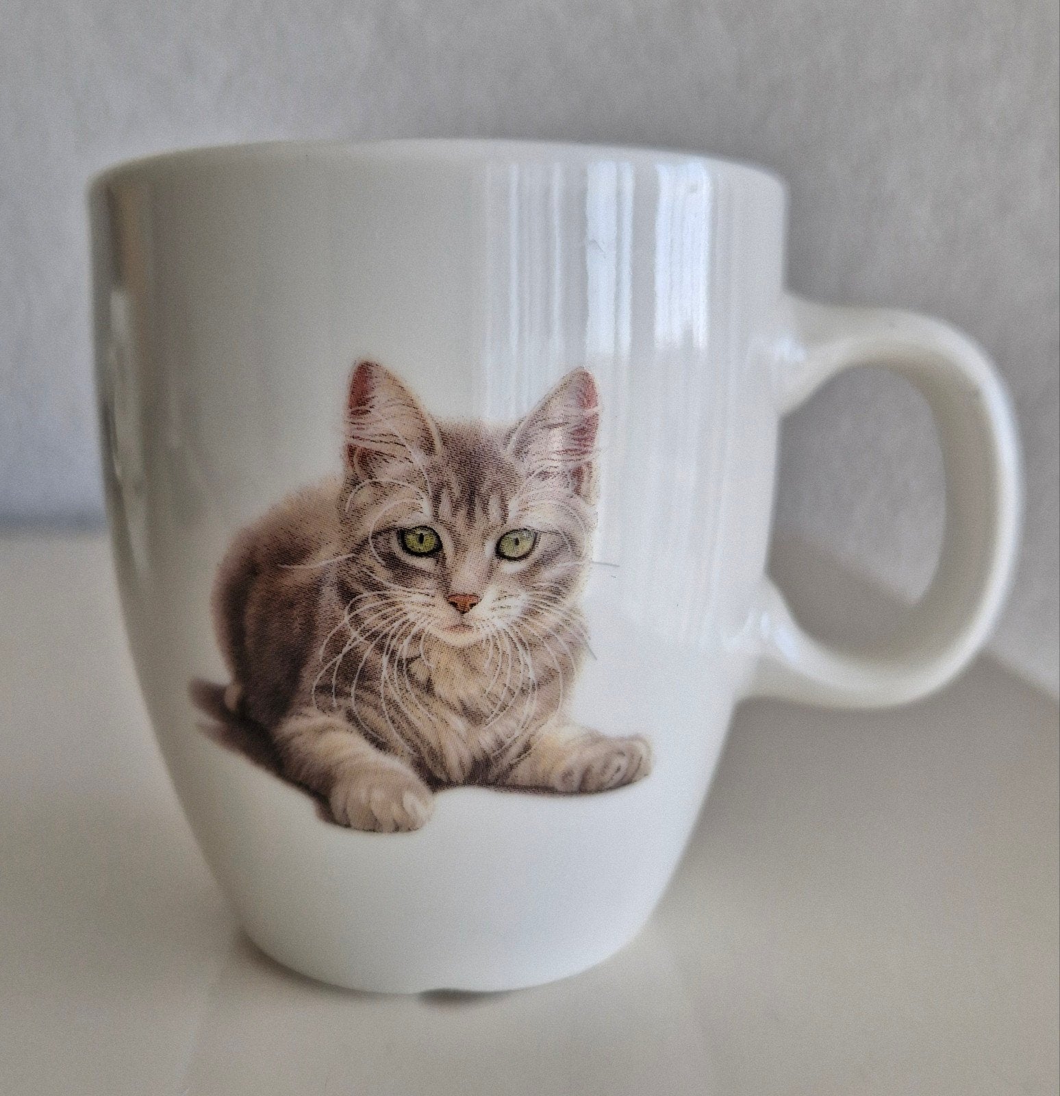 Senseobeker Francien met Katten opdrukken, Ophalen of Verzenden, Zo goed als nieuw, Overige stijlen, Kop(pen) en/of Schotel(s)