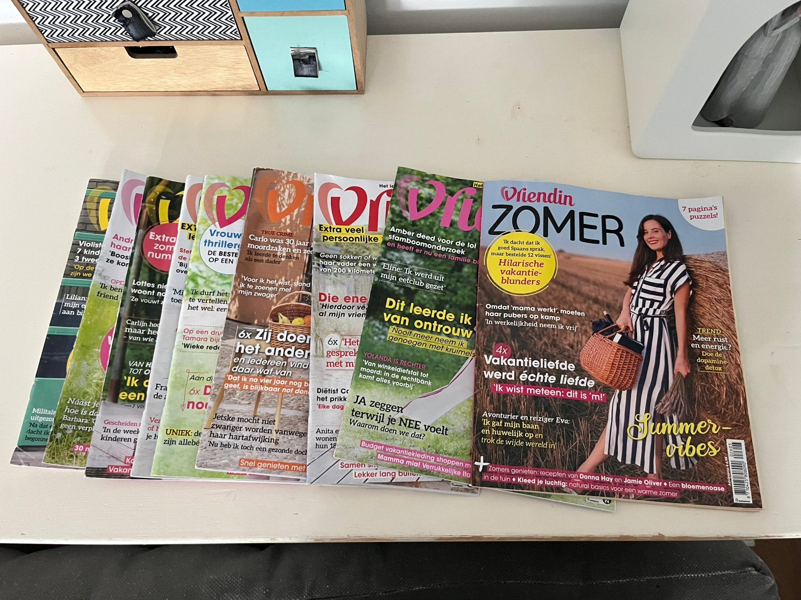 Tijdschrift vriendin., Boeken, Ophalen, Zo goed als nieuw, Damesbladen