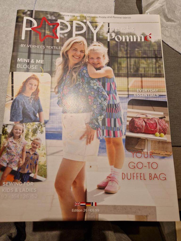 Poppy meets Pommé naaiboekje - Nieuw en ongebruikt, Ophalen of Verzenden, Nieuw