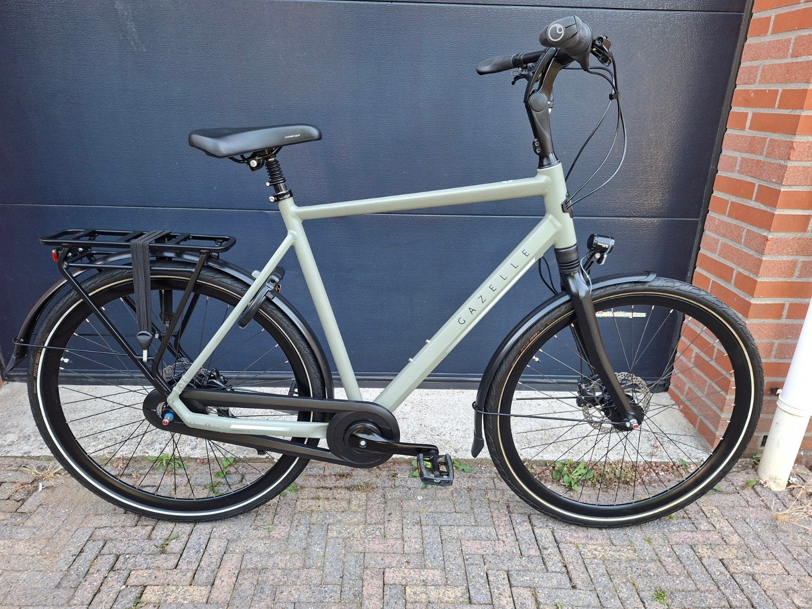 Gazelle Chamonix C8 Shimano Frame 61 ZGAN

In abs, Ophalen, Versnellingen, Zo goed als nieuw, Schijfrem