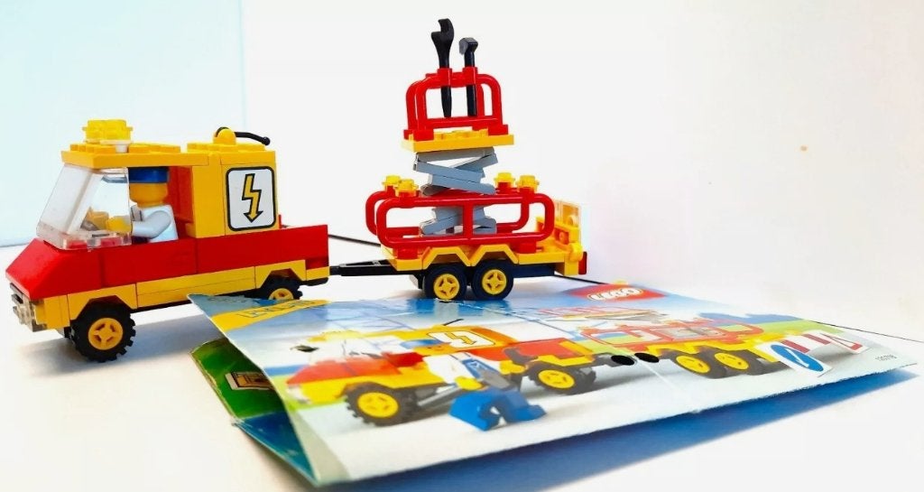 Lego Utility Repair Lift 6671 (1989), Gebruikt, Verzenden, Lego, Complete set