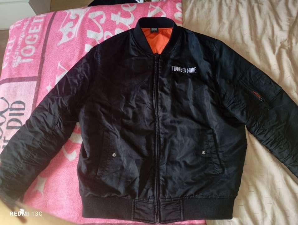 Thunderdome Bomberjack Zwart - Zo goed als nieuw, Maat 48/50 (M), Thunderdome, Zwart, Ophalen of Verzenden