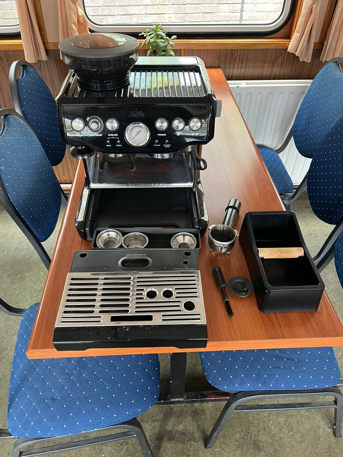 Solis Grind & Infuse Pro 115A zwart, Ophalen, Espresso apparaat