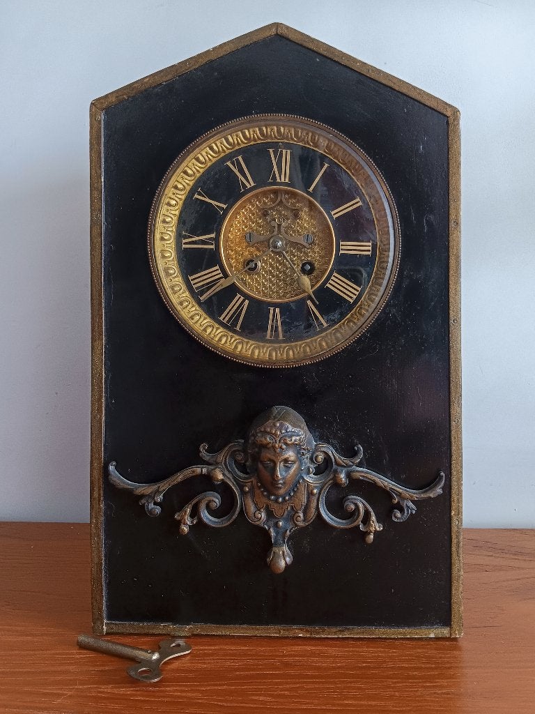 Franse pendule klok uit 1860, Ophalen