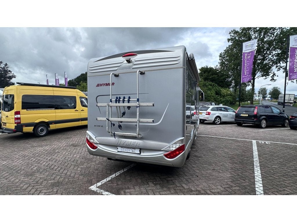 Hymer B 514 SL Euro4 131 PK 4-pers. zeer goed onderhouden, Integraal, Afzuigkap, Fiat, 6 tot 7 meter