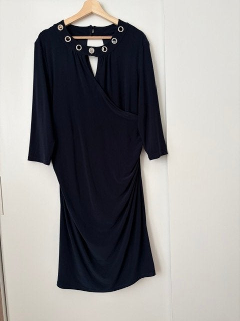 Joseph Ribkoff feestjurk maat 46(3XL), Maat 46/48 (XL) of groter, Joseph Ribkoff, Gedragen, Onder de knie