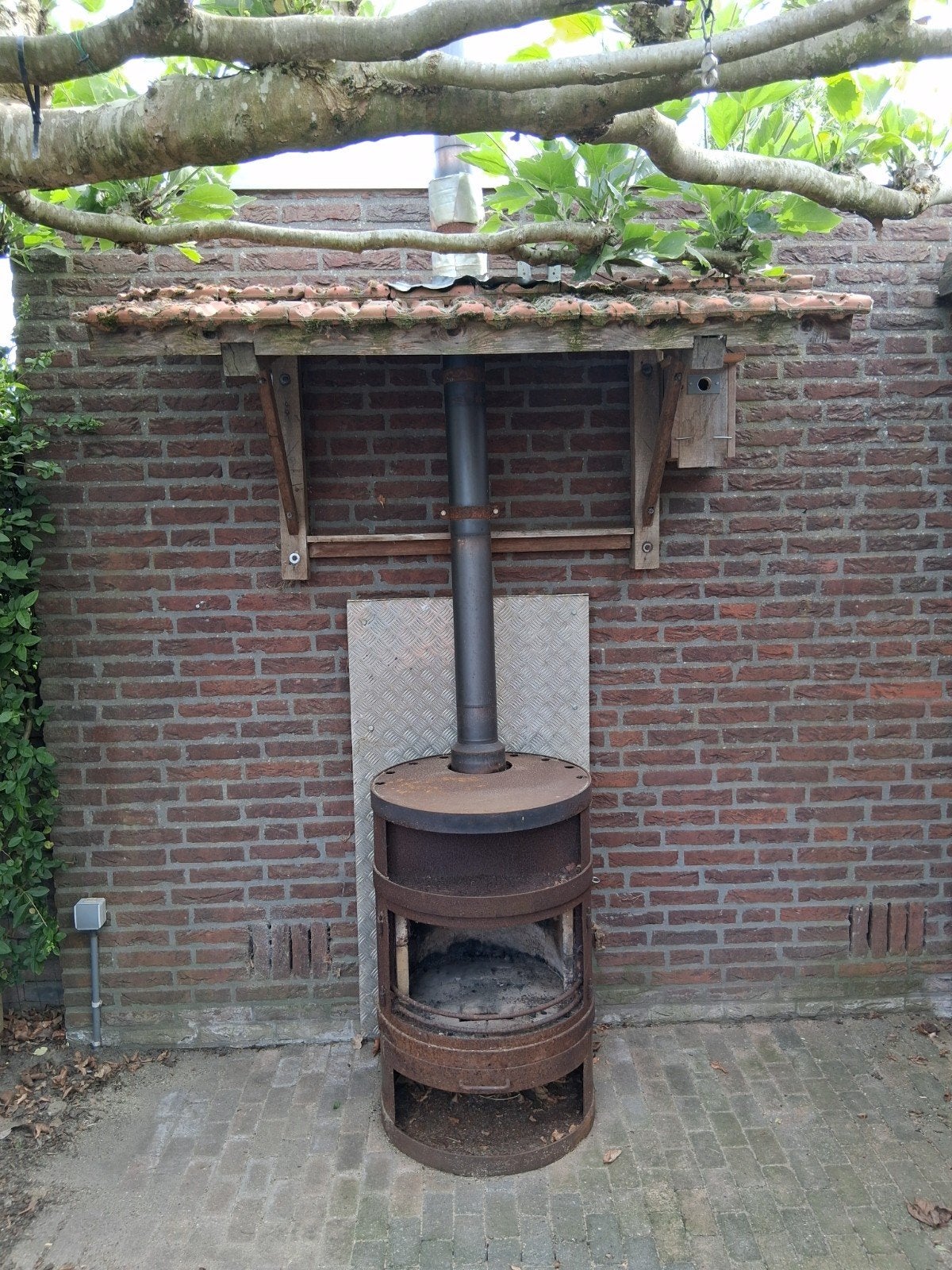 Mooie buitenkachel., Ophalen of Verzenden