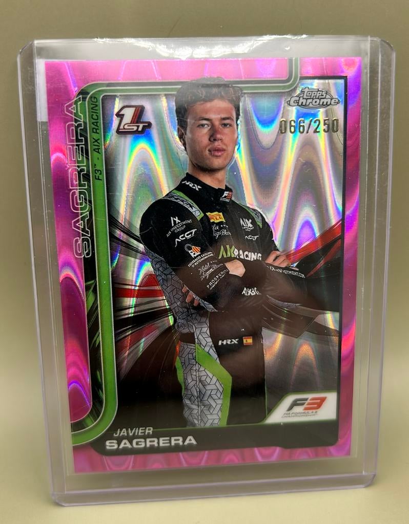 Topps Chrome F1 Javier Sagrera 66/250, Ophalen of Verzenden, Nieuw, Plaatje