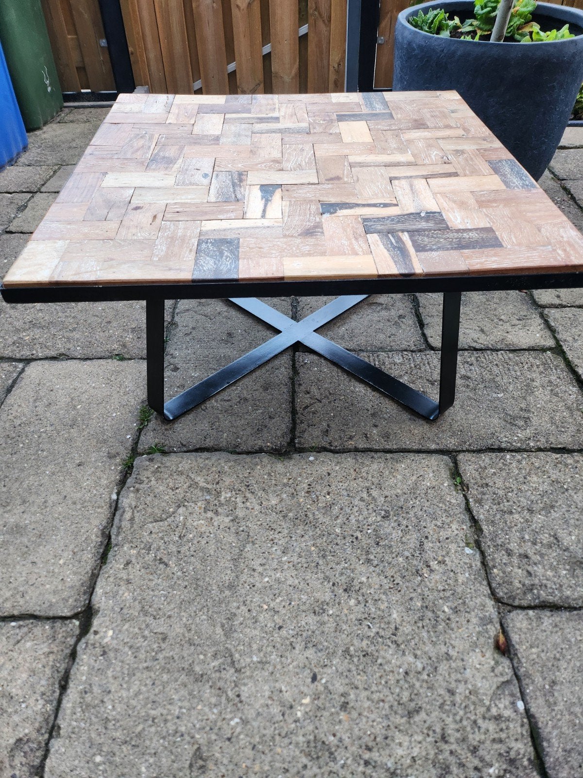 salontafel, Ophalen, Gebruikt, 50 tot 100 cm, Vierkant