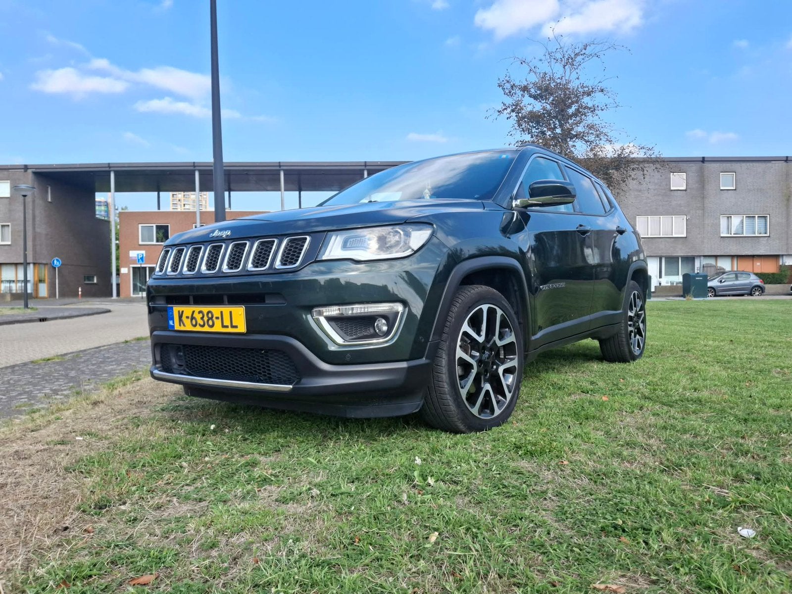 Jeep Compass 1.3 Multiair 150pk Ddct 2021 Groen, 1750 kg, 4 cilinders, 75 €/maand, 1405 kg