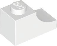 Lego boog/arch 1x2 wit 104 stuks nieuw, Ophalen of Verzenden, Nieuw, Losse stenen, Lego