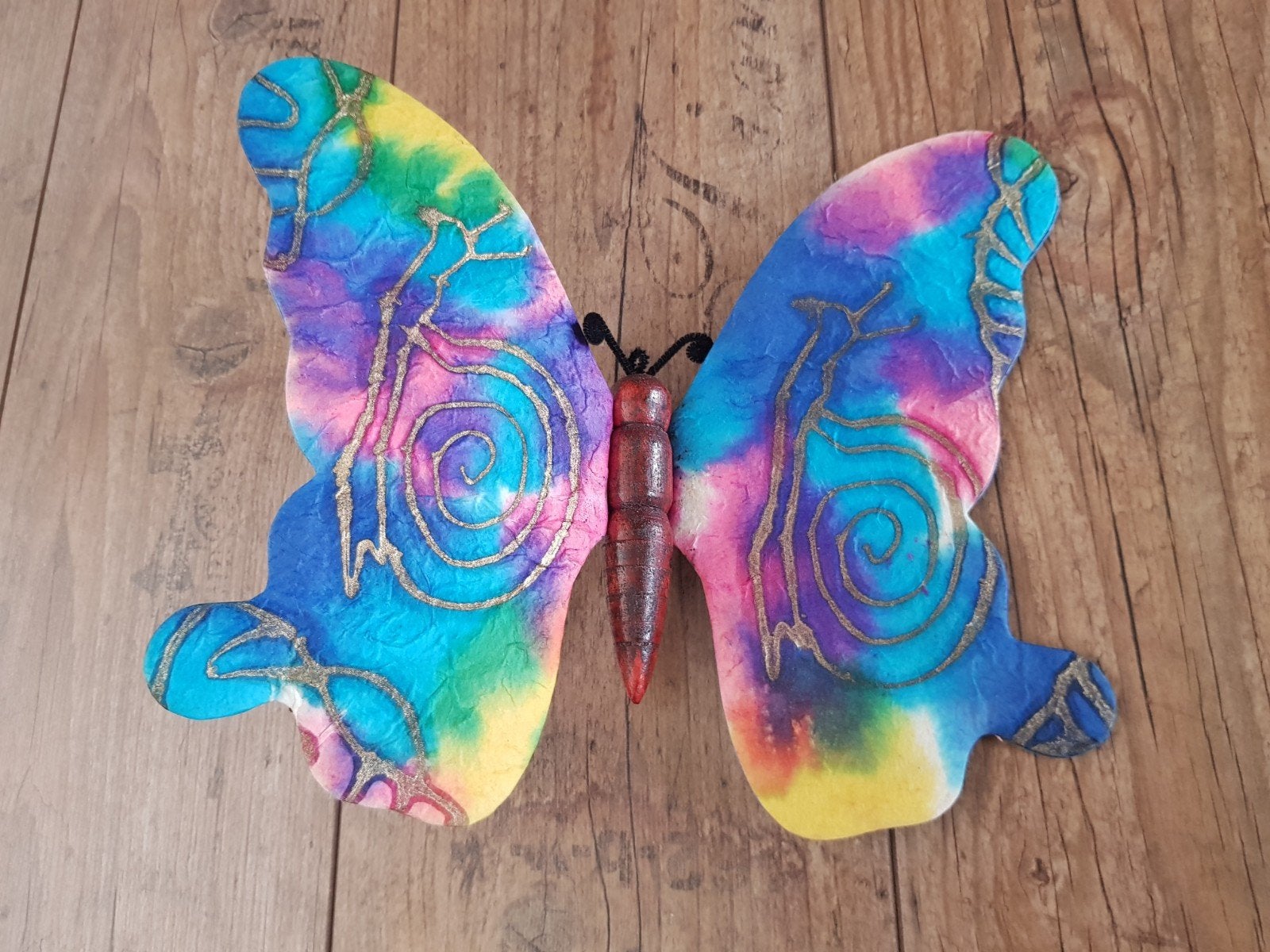 mooie gekleurde vlinder groot model, Ophalen of Verzenden, Nieuw, Insect, Overige typen
