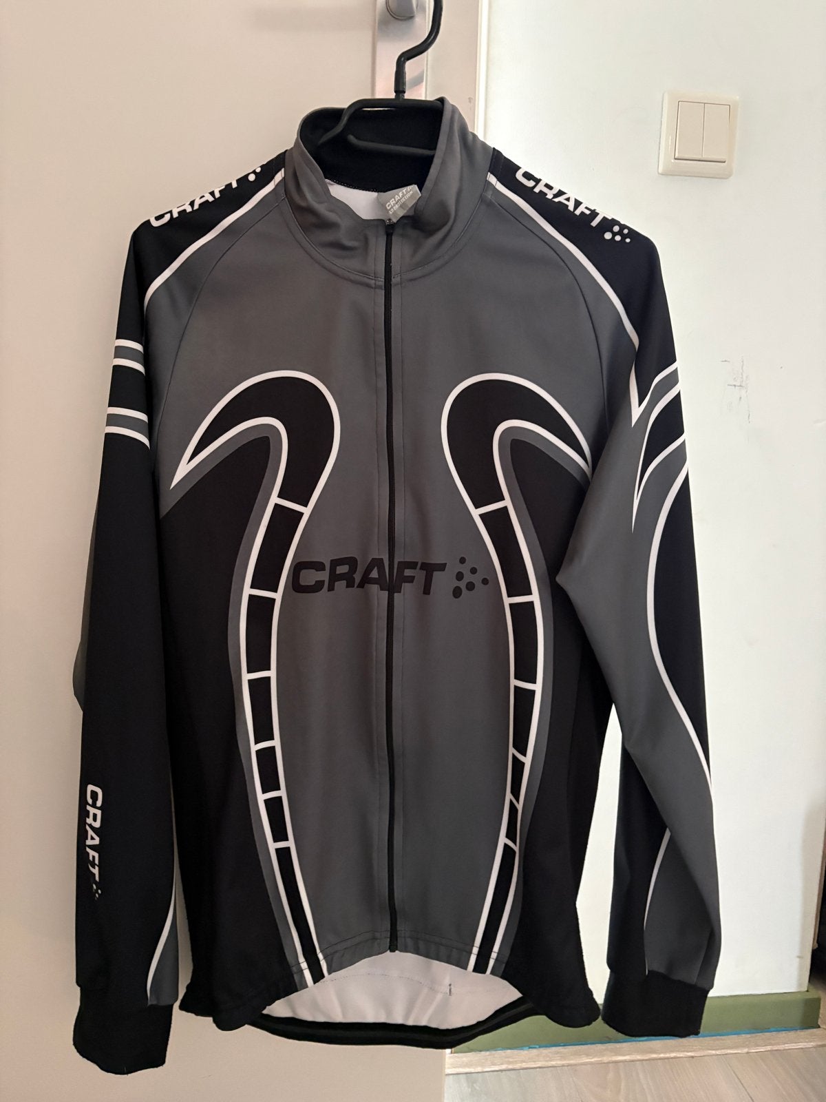 Craft fietsjack - Maat L, Maat 52/54 (L), Zwart, Ophalen of Verzenden, Zo goed als nieuw