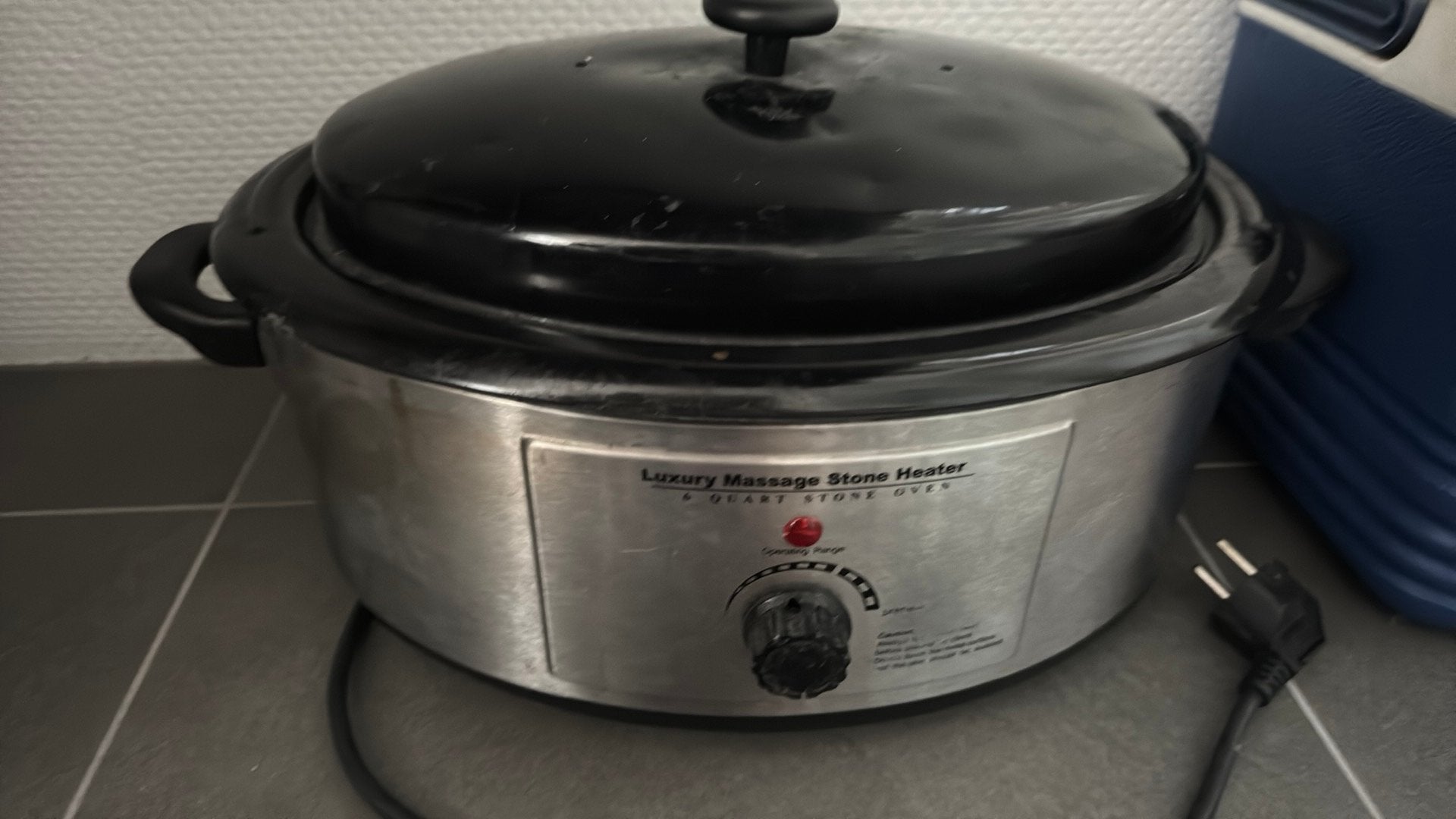 Hot Stone Massage Heater met Stenen, Ophalen of Verzenden, Overige typen