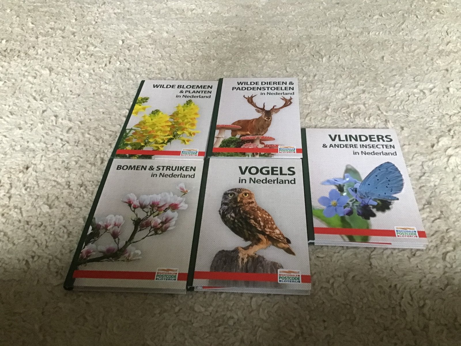 Natuurboeken Postcode Loterij -  opbr giro 555, Ophalen of Verzenden, Zo goed als nieuw, Natuur algemeen