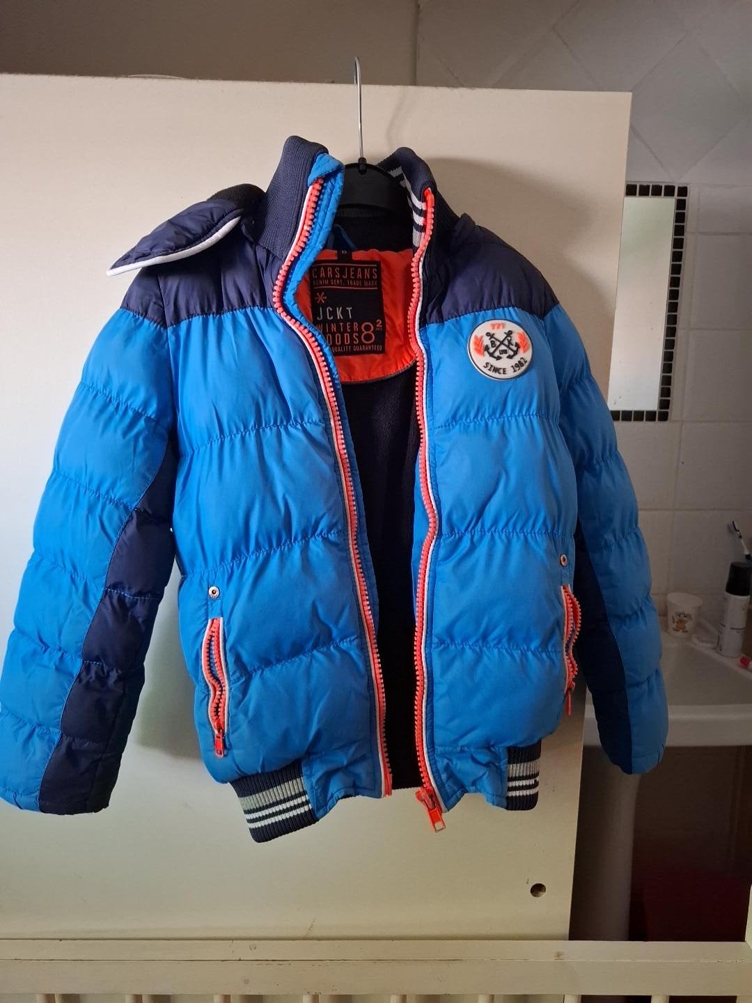 Cars Jeans winterjas - Zo goed als nieuw, Ophalen of Verzenden, Zo goed als nieuw, Jas, Jongen