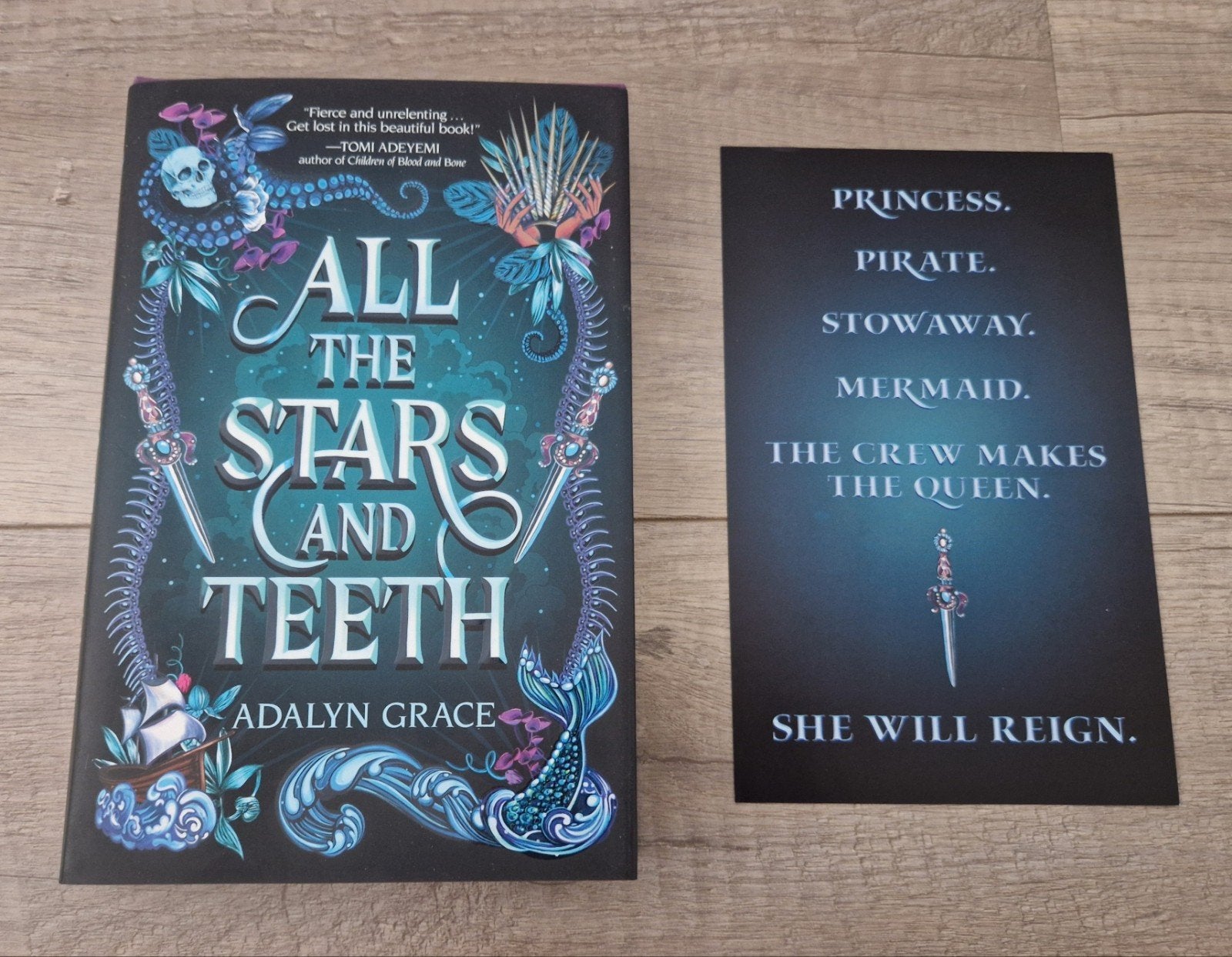 Boek all the stars and teeth adalyn grace Owlcrate engels, Boeken, Ophalen of Verzenden, Zo goed als nieuw