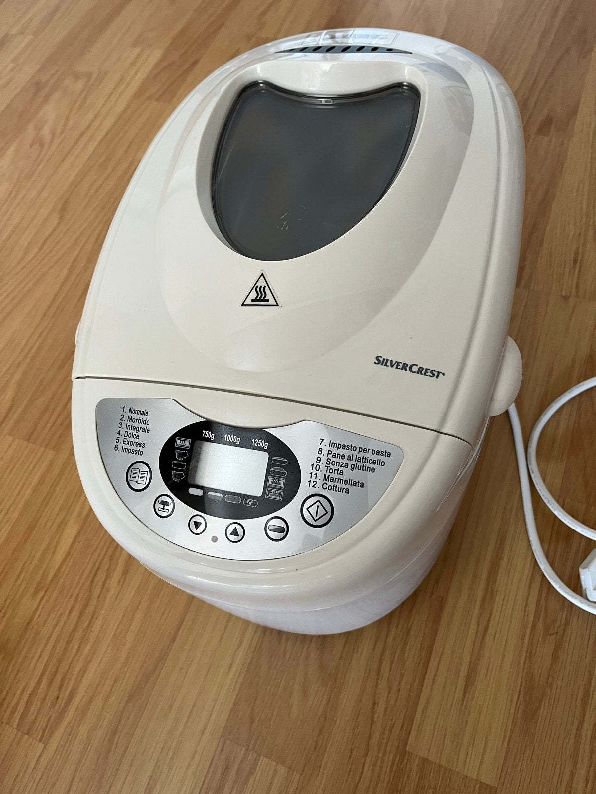 SilverCrest Broodbakmachine met instructies - Gebruikt, Witgoed en Apparatuur, Broodbakmachines, Gebruikt, 800 tot 1200 gram deeg