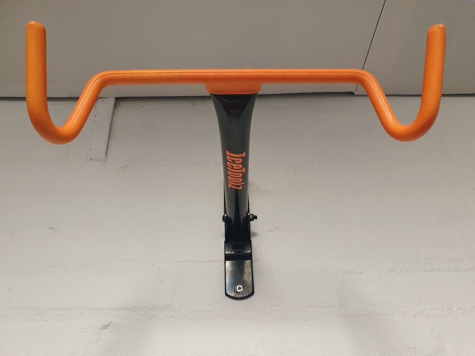 ICEIDDDZ Fiets Muurbeugel Oranje - Ruimtebesparend, Fietsen en Brommers, Fietsaccessoires | Fietsenrekken, Gebruikt, Ophalen of Verzenden