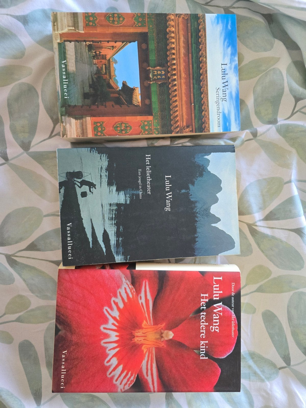 3 boeken van Lulu Wang, Boeken, Ophalen of Verzenden, Gelezen