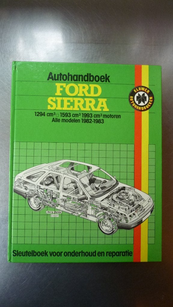 Autohandboek Ford Sierra alle modellen 1982-1983, Ophalen of Verzenden