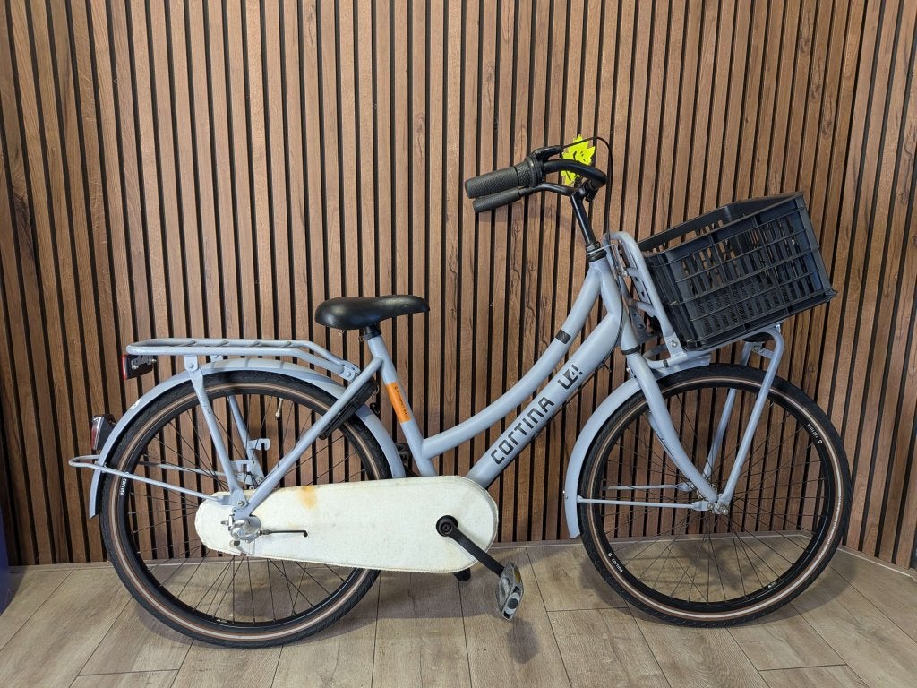 Cortina U4 24 inch meisjesfiets, Terugtraprem, Versnellingen, Niet ingevuld, Cortina