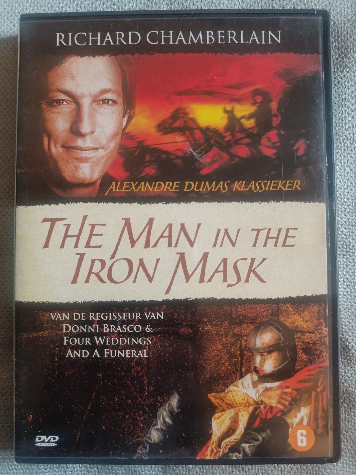 The Man in the Iron Mask - Alexandre Dumas Klassieker DVD, Nederlands, Vanaf 6 jaar, Gebruikt, Engels