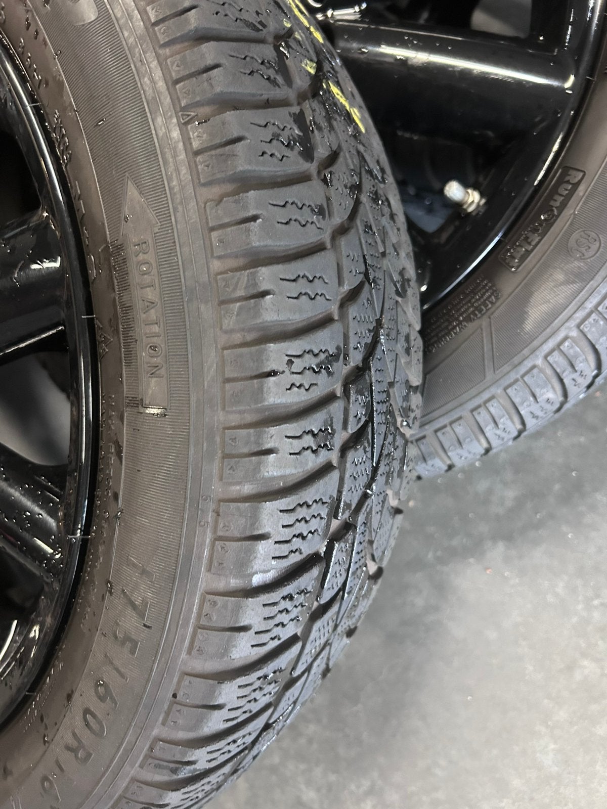 Winterbanden set met velgen, Ophalen, Gebruikt, 16 inch, 175 mm