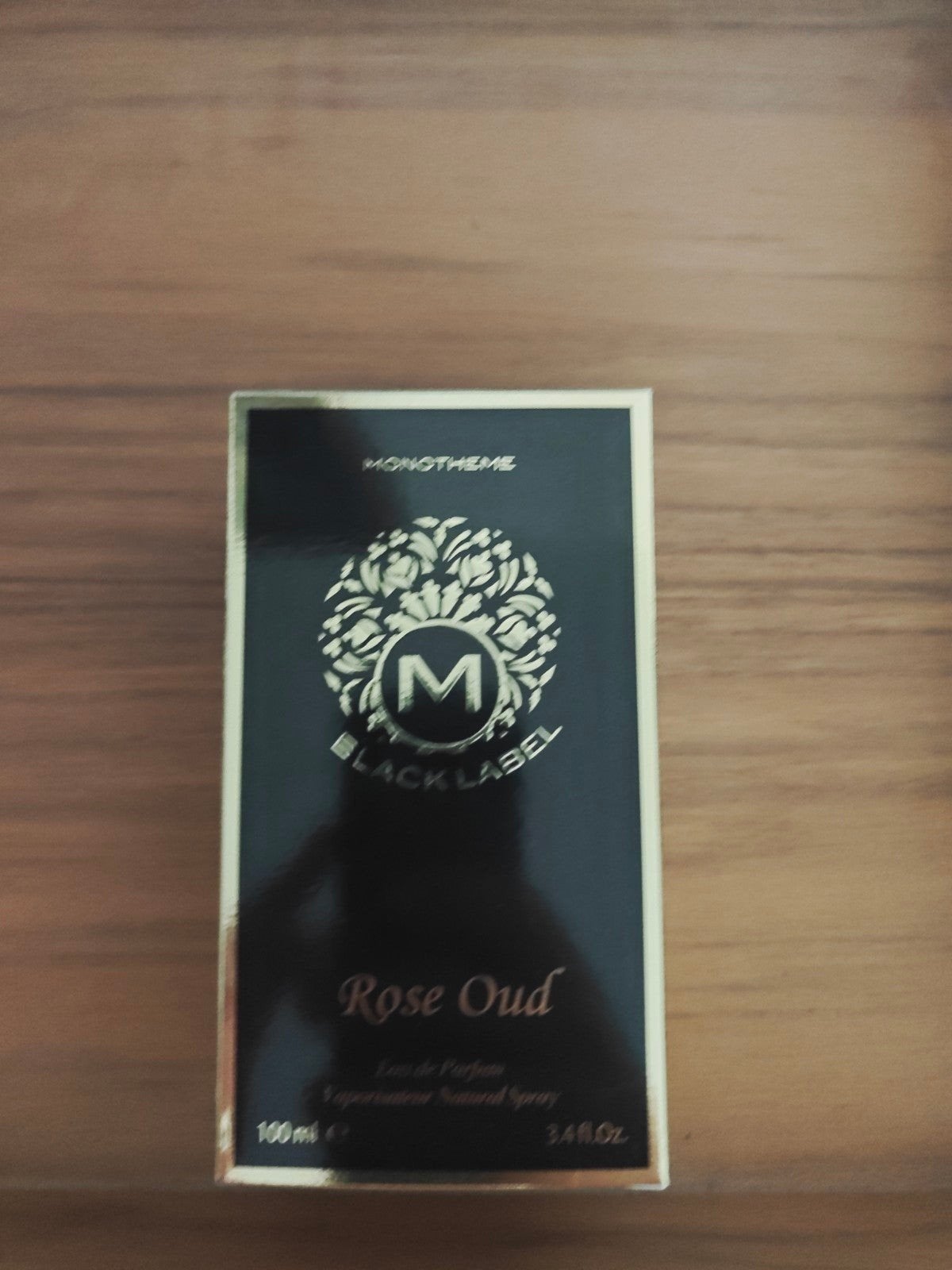 Monotheme Black Label Rose Oud Eau de Parfum 100ml, Ophalen of Verzenden, Nieuw