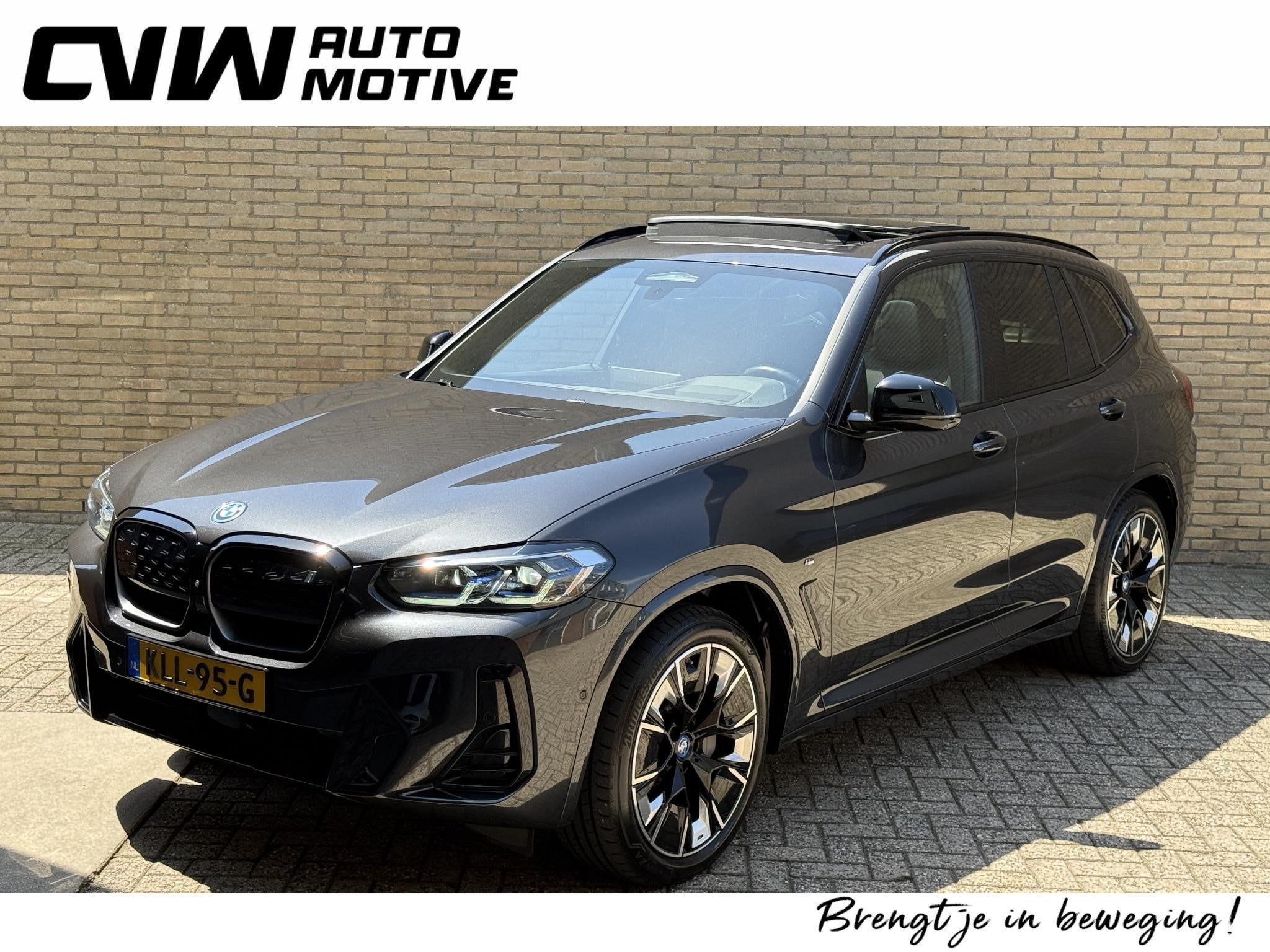 BMW iX3 High Executive 80 kWh | 94% SOH | M-pakket | Elektri, Automaat, Dealer onderhouden, Achterwielaandrijving, Gebruikt