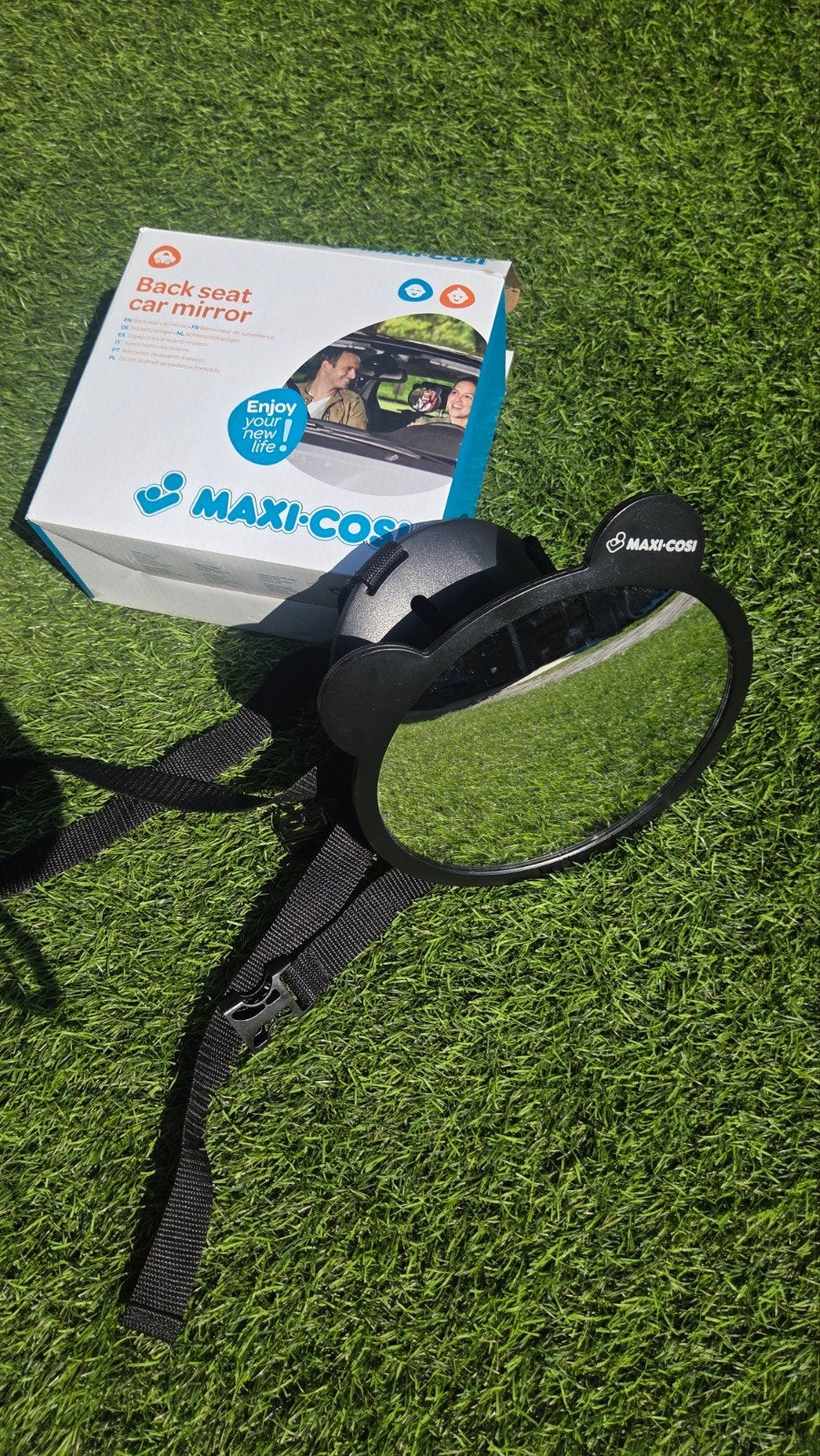 Maxi-Cosi Achterbank Autospiegel, Kinderen en Baby's, Autostoeltjes, Ophalen, Overige methoden, Zo goed als nieuw, 0 t/m 13 kg