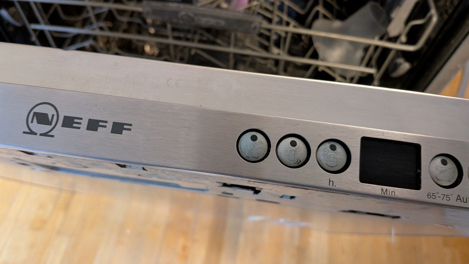 Neff Volledig Geïntegreerde Vaatwasser S55T67X0EU/10, Ophalen, Gebruikt, 60 cm of meer, Inbouw