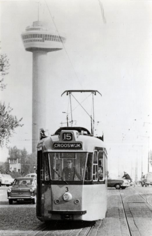 RET Mannenkoor Nr. 105 Tram, Verzamelen, Verzenden, 1960 tot 1980, Ongelopen, Zuid-Holland