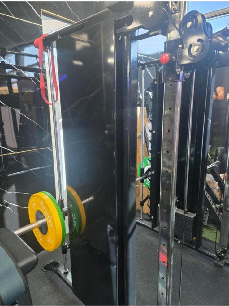 Smith machine met cablecross  (MOET WEG!), Ophalen, Gebruikt, Krachtstation, Armen