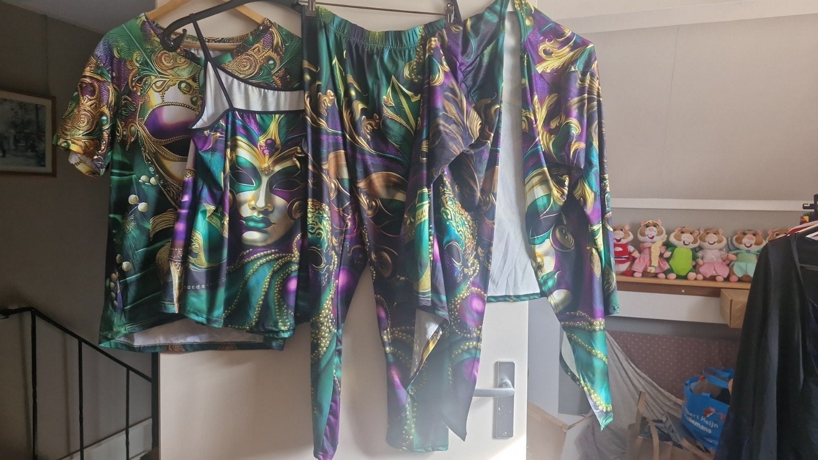 carnavals pak, Ophalen, Carnaval, Maat 46/48 (XL) of groter, Kleding