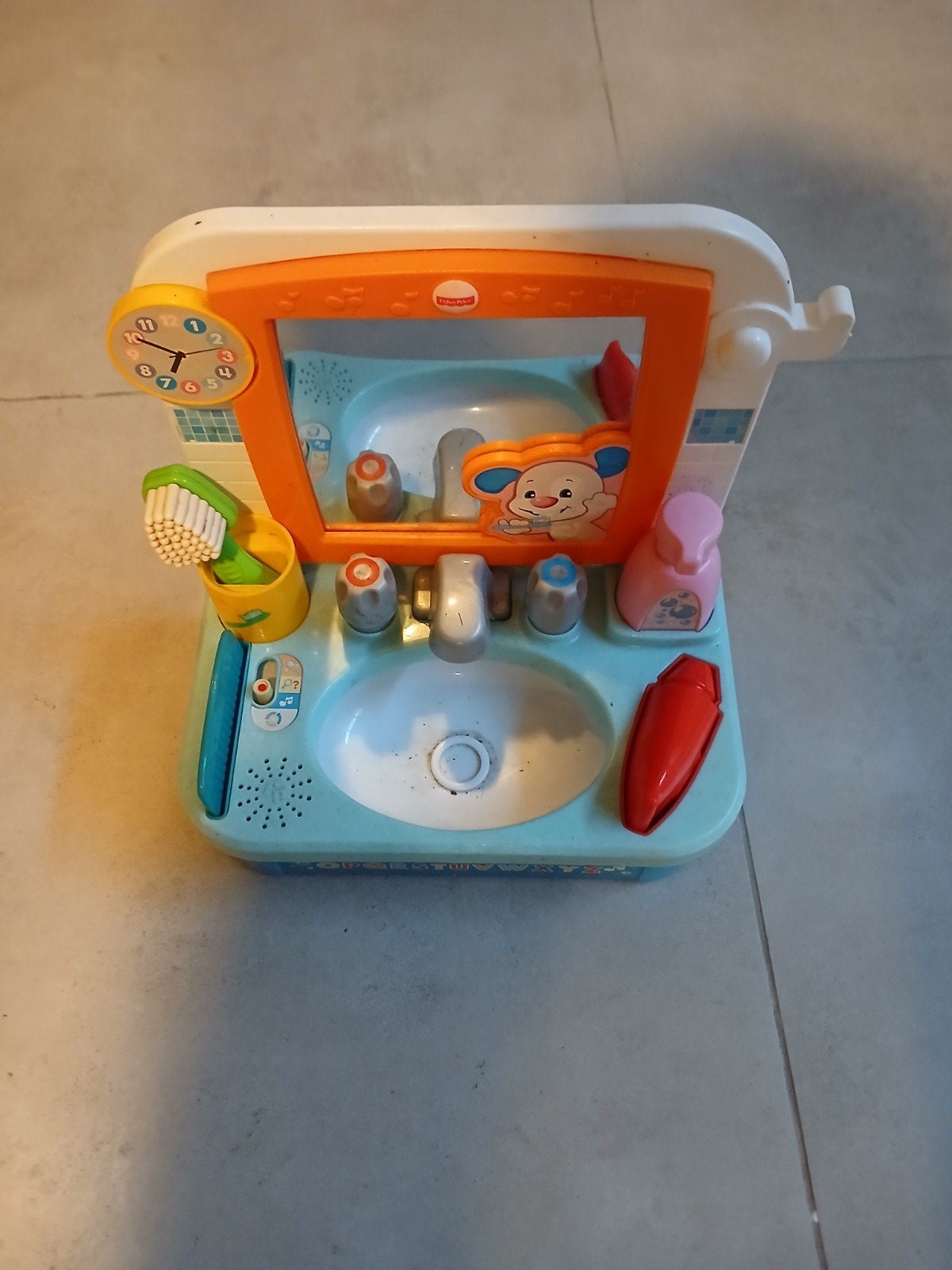 Fisher-Price Speelgoedsink met Geluid en Licht, Ophalen of Verzenden, Gebruikt, Overige typen, Met licht