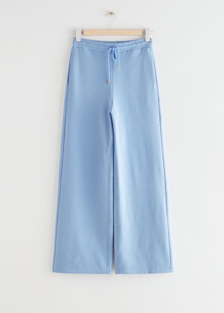 Baby blue wide leg pants (& Other Stories), Kleding | Dames, Blauw, Ophalen of Verzenden, Maat 34 (XS) of kleiner, Lang